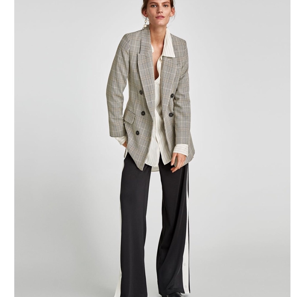 Button up track pants